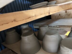 タタラ作業を、、、、、、