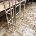 陶器市の展示棚を作る、、、、、